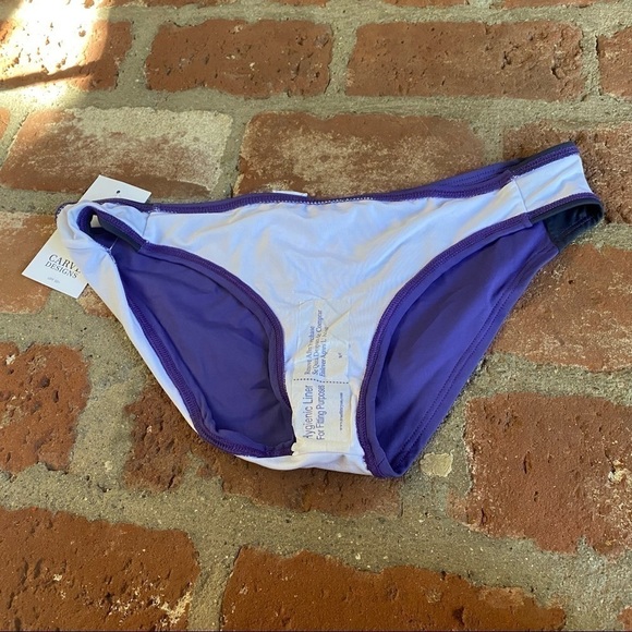 NWT Carve Designs Large Bolinas bikini bottoms bathing suit purple SPF summer - Picture 10 of 11